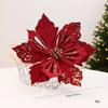 DIY Decoration Fake Flower Fabric Plastic Xmas Tree Decorations  Christmas Gift