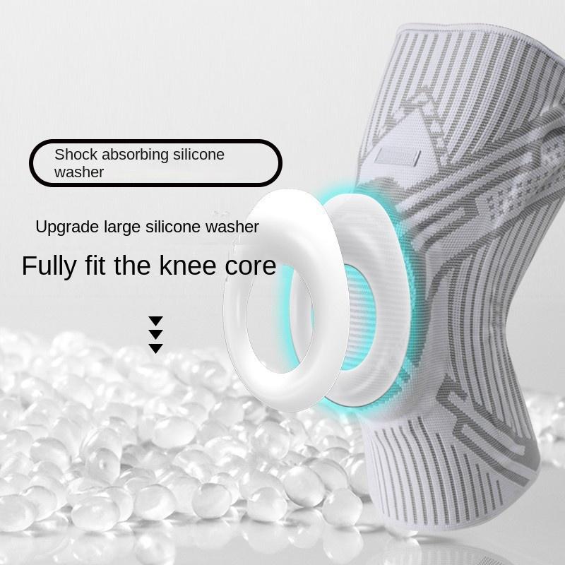 Strap Sports Knee Pads Meniscus Silicone Protective Gear Summer Outdoor Professional Basketball Men