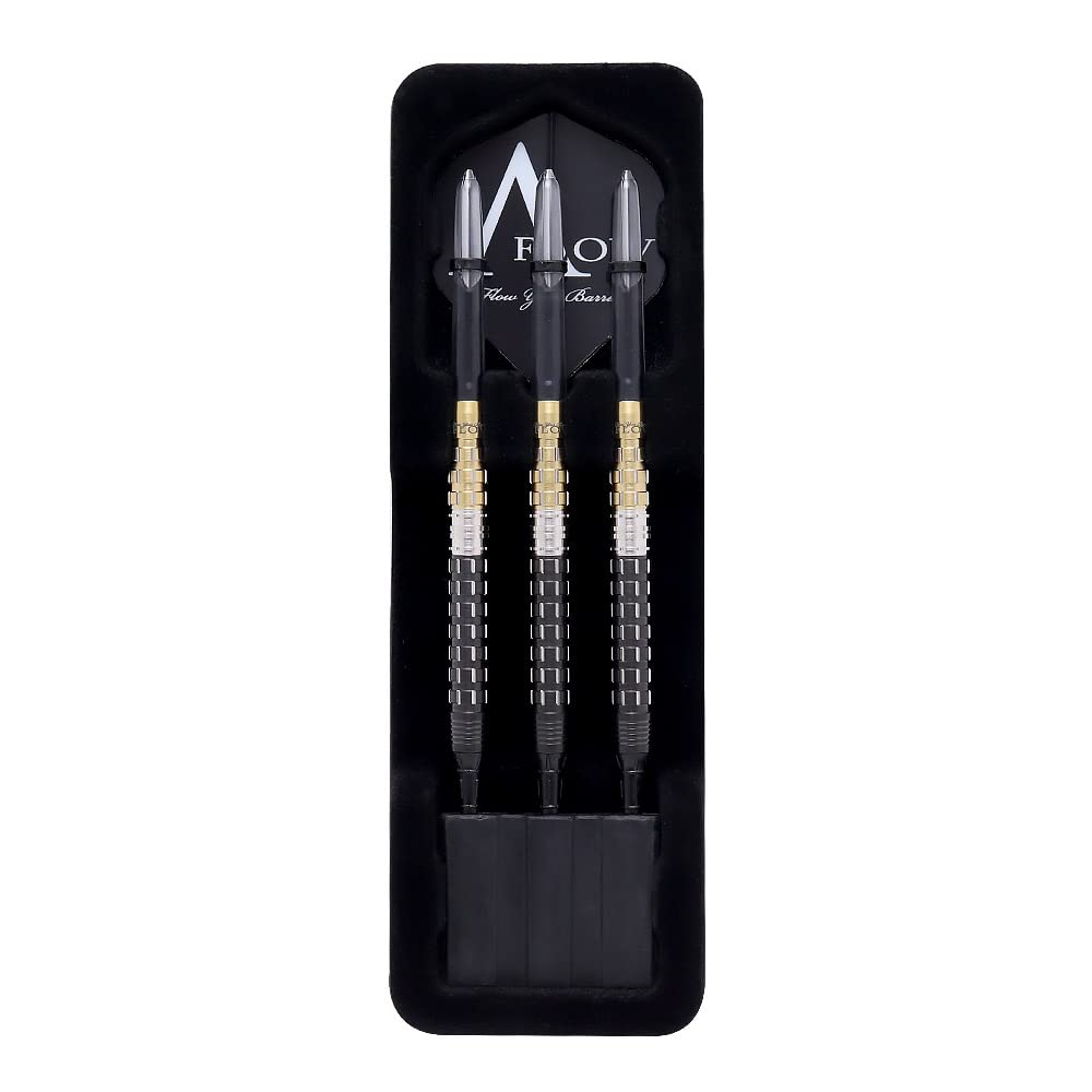 DYNASTY BLACK LINE Coated EDDIE2 2BA Darts Edward Shoji Foulkes Model A-FLOW [53] Set,