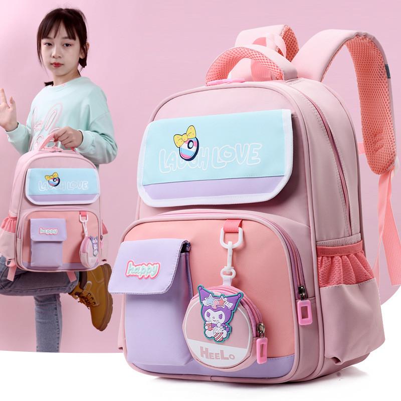 Practical And Cute School Backpack For Ages 13 With Fun Cartoon Designs And Red Combinations Green