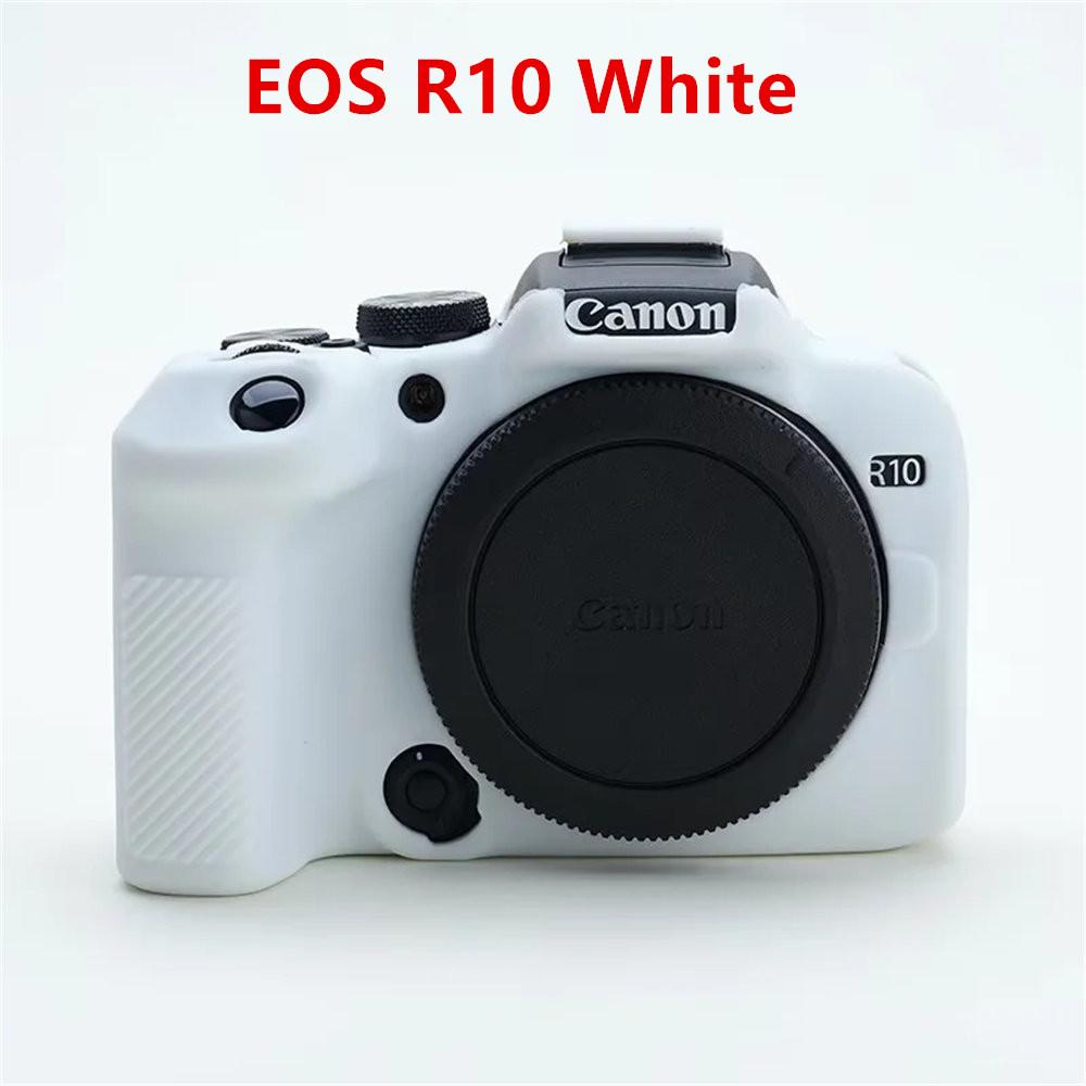 Soft Silicone Armor Camera Body Case For Canon EOS R10 R7 RP R6 R 7D 77D 600D 650D 700D Shockproof Cover