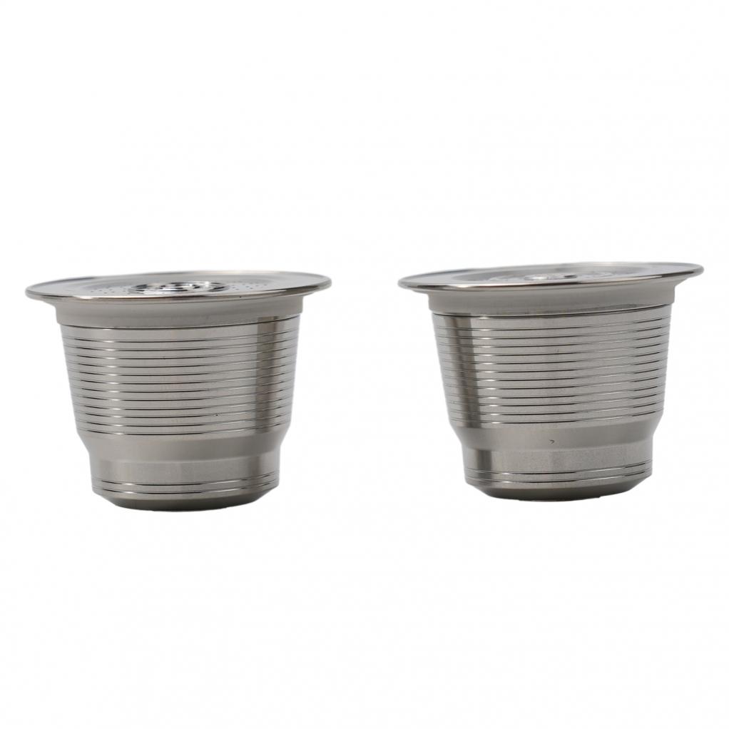 04 Stainless Steel Coffee Capsule 3.7*2.7cm Practical