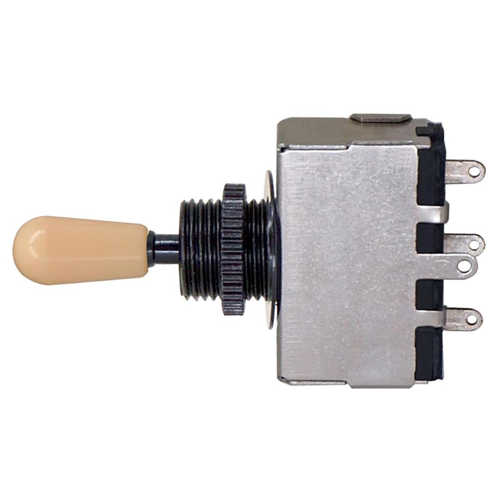 Guitar Toggle Switch Closed 3 Way Rotary Selector Copper Knob Replacement Rocker Switch for Epiphone LP