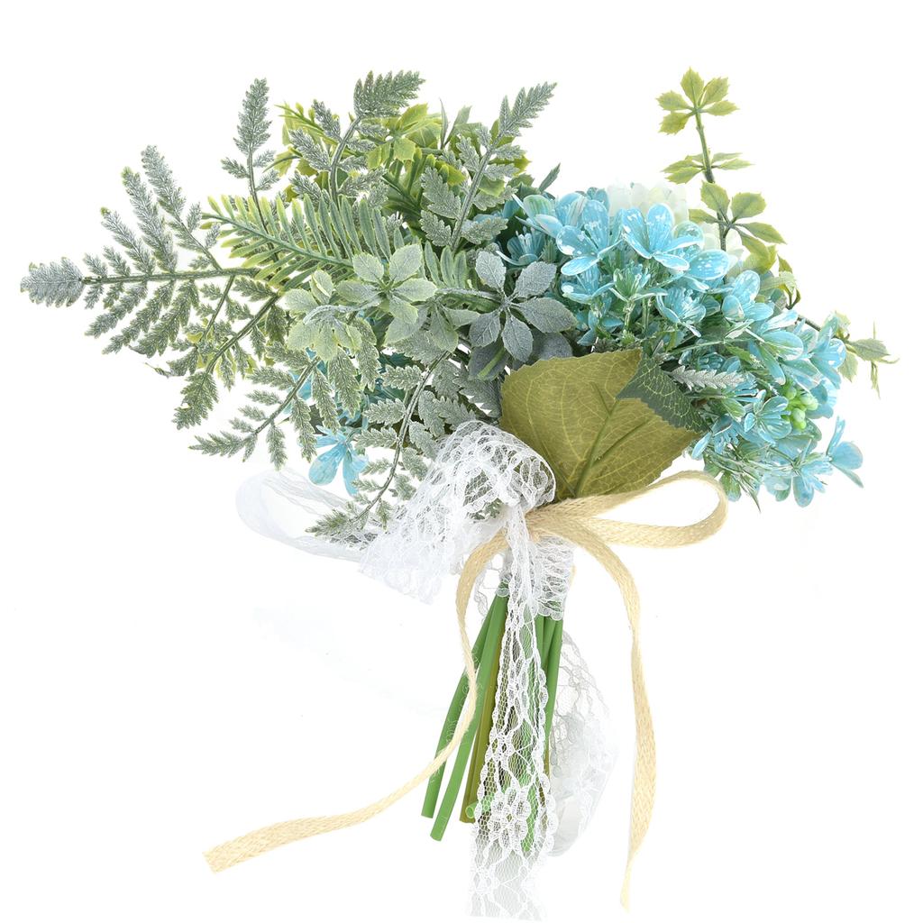 Brautstrauß Plastik Künstlicher Blumenstrauß für Hochzeitsbühne Wohnzimmer Schlafzimmer Dekoration