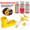 High Performance Bicycle Brake Mineral Oil - 60 Ml/2 Oz - for Shimano and Tektro Hydraulic Brake System Oil Fill Tool Kit