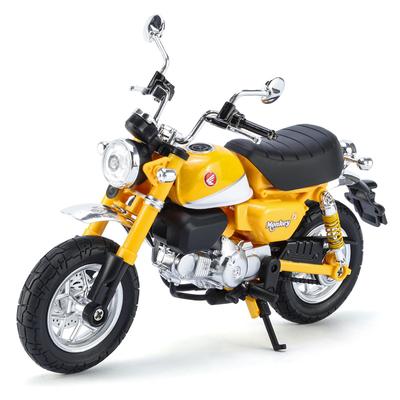 1/12 Honda Monkey 125 Modello di Moto da Corsa Fuoristrada in Lega Modello di Moto da Strada in Metallo Suono Luce Giocattoli per Bambini Regali