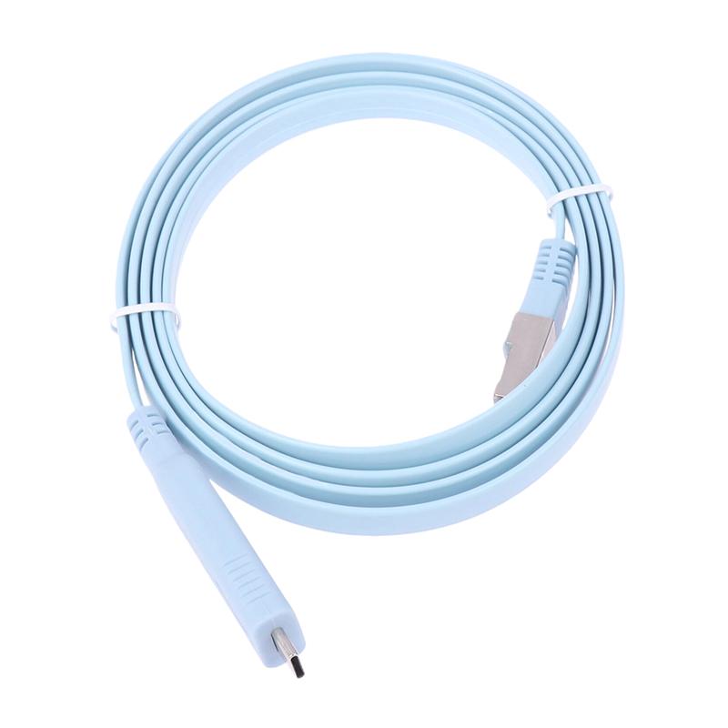 1.5M Usb C To Rj45 Console Cable Rs232 Serial Adapter For Router Rj 45 Data Cable Converter Type-C Switch Control Cables