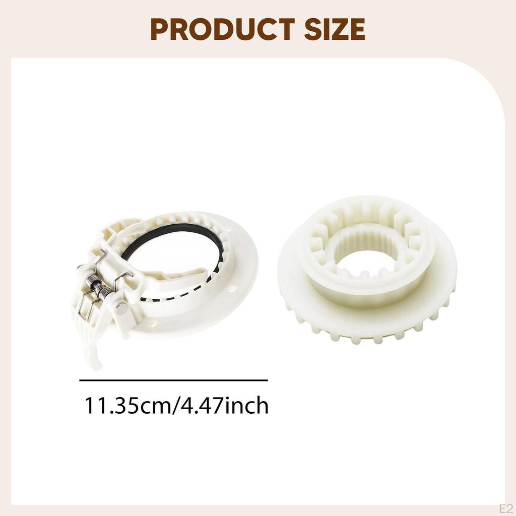 Washer Clutch Gear Coupling 11.35 cm / 4.47 Inches Easy Installation Reliable Performance Replaces