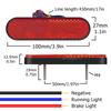 2pcs Universal LED 12V 24V Brake Stop Light Tail Driving Reflector ATV Off Road Motorcycle Signal Lamp Accessories Truck Trailer