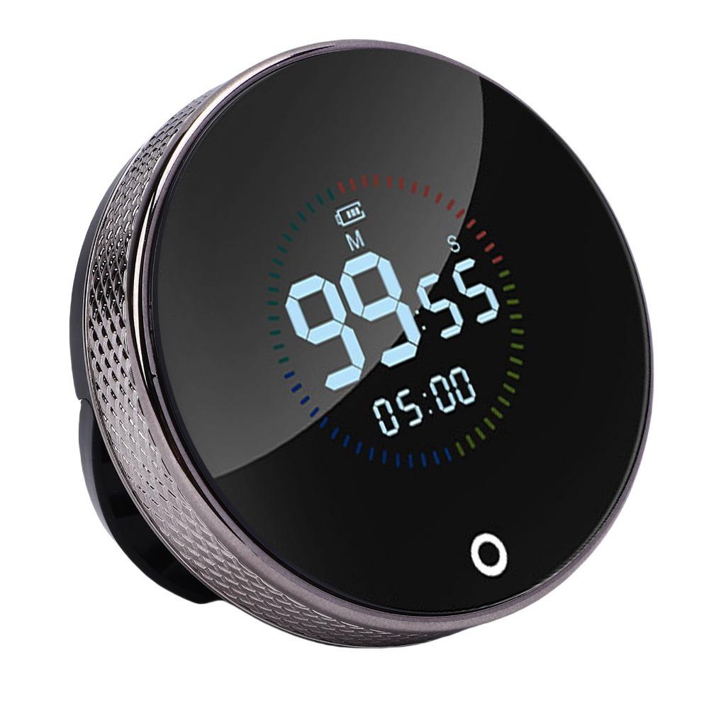 Multi-functional Digital Clock Magnetic Suction Countdown Timer Rotary Timer Student Study