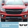 BAWA Car Front Fog Light Decoration Cover For Chevrolet Colorado 2014 2015 2016 2017 2018 Light Lamp Exterior Accessories