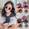 Girls Boys Cute Cat Ears Frame Sunglasses Outdoor Sun Protection Kids Fashion Sunglasses Outdoor Travel Essential Eyewear