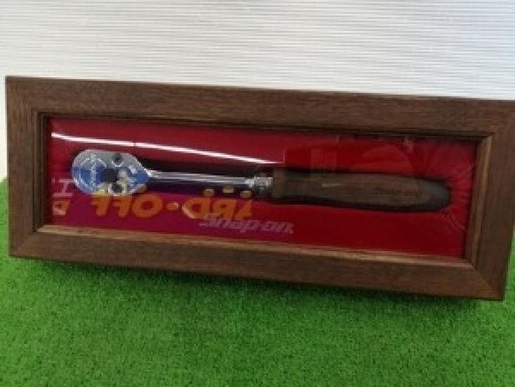 

Snap On Tools NEW SH80A 1/2 Ratchet with Wood Box (Wood Grip) Rare Tool