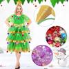 Christmas Lady Christmas Tree Party Performance Dress