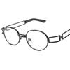 Vintage Oval Sunglasses for Men UV400 Protection Outdoor Driving Mountaineering Sun Glasses Retro Style