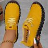 Women Casual Sneakers New Spring Summer Soft-soled Breathable Loafers Retro Style Plus Size 35-45 Single S… More