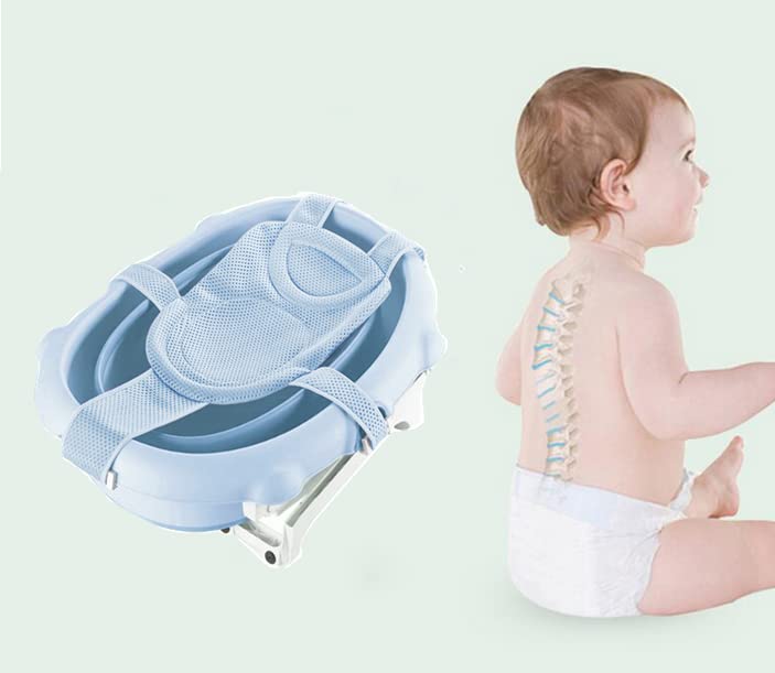 Alfombrilla de Baño para Bebé y Niño Pequeño para Recién Nacidos y Ducha Protege Baño Seguro Regalo de Cumpleaños para Bebé Red, Antideslizante Niños Pequeños, Cojín, Espalda del Bebé, Baño,