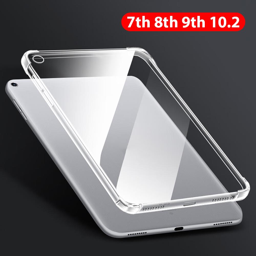 TPU Clear Airbag Anti Drop Tablet Case for IPad A18 12th 2026 M4/5 Pro Air 11 13 12.9 M3 M2 A16 11/10th 5 4 3 Mini7 6 10.2 Cover
