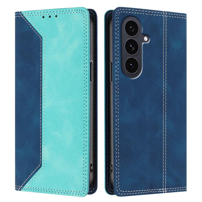 Fashion Magnetic Flip PU Leather Phone Case For Samsung Galaxy S26 Plus S25 Edge S24 FE S23 S22 S21 S20 Ultra S10 Wallet Card Holder Pocket Back Cover