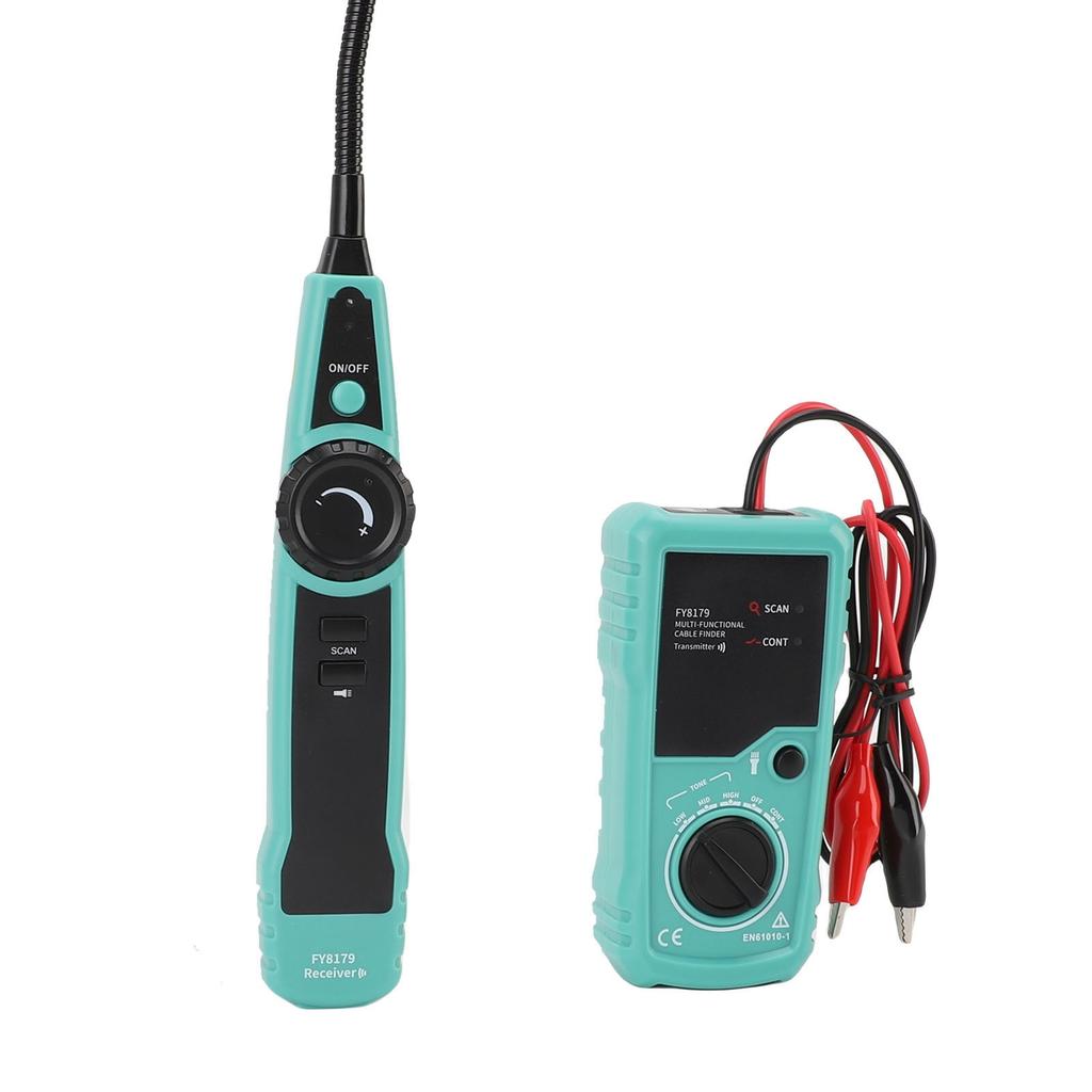 Underground Cable Locator Anti Interference Multifunctional Cable Finder Wire Detector for Electrician