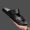 Fashion Beach Comfortable Flats Slides Casual Shoes Wading Aqua Shoes Metal Buckle Summer Men Slippers Indoor Outdoor Half Drag Sandals