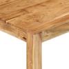 Coffee Table 80 x 80 x 40 cm Solid Acacia Wood