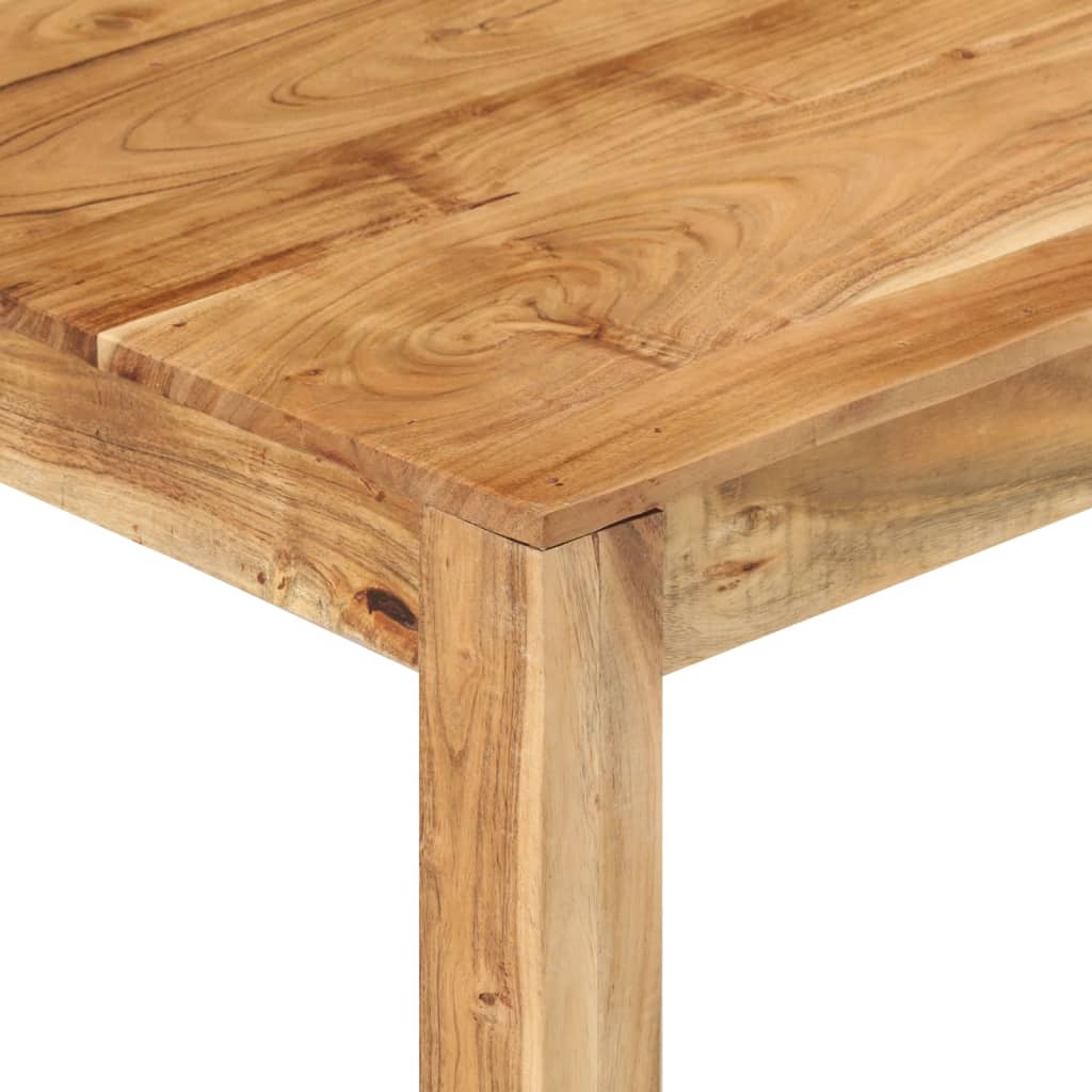 Coffee Table 80 x 80 x 40 cm Solid Acacia Wood