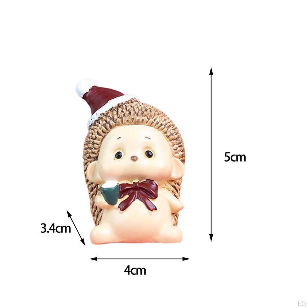 Christmas Figurine Home Decorative Mini Ornament DIY Crafts Micro Landscape Sculpture Miniatures