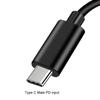 Universal Type-C/USB-C PD To 12V 4.0x1.7mm Converter Cord for CCTV Camera Router Multipurpose Type-C Power Cord