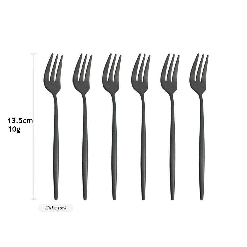 Fruit Tea Fork Dinnerware Stainless Steel Cutlery West Sign Small Fork Cake Dessert Fruit Fork Kitchen Tableware Dropshipping