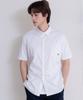 SELITIO Pocket Logo Half Shirt White