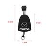 Husa Capac Cheie din Piele cu Logo Mașină Geantă Chei Auto Carcasă Breloc Accesorii Auto Pentru Mazda 3 6 CX-3 CX-5 CX-7 CX-9 CX3 CX5 CX7 CX9