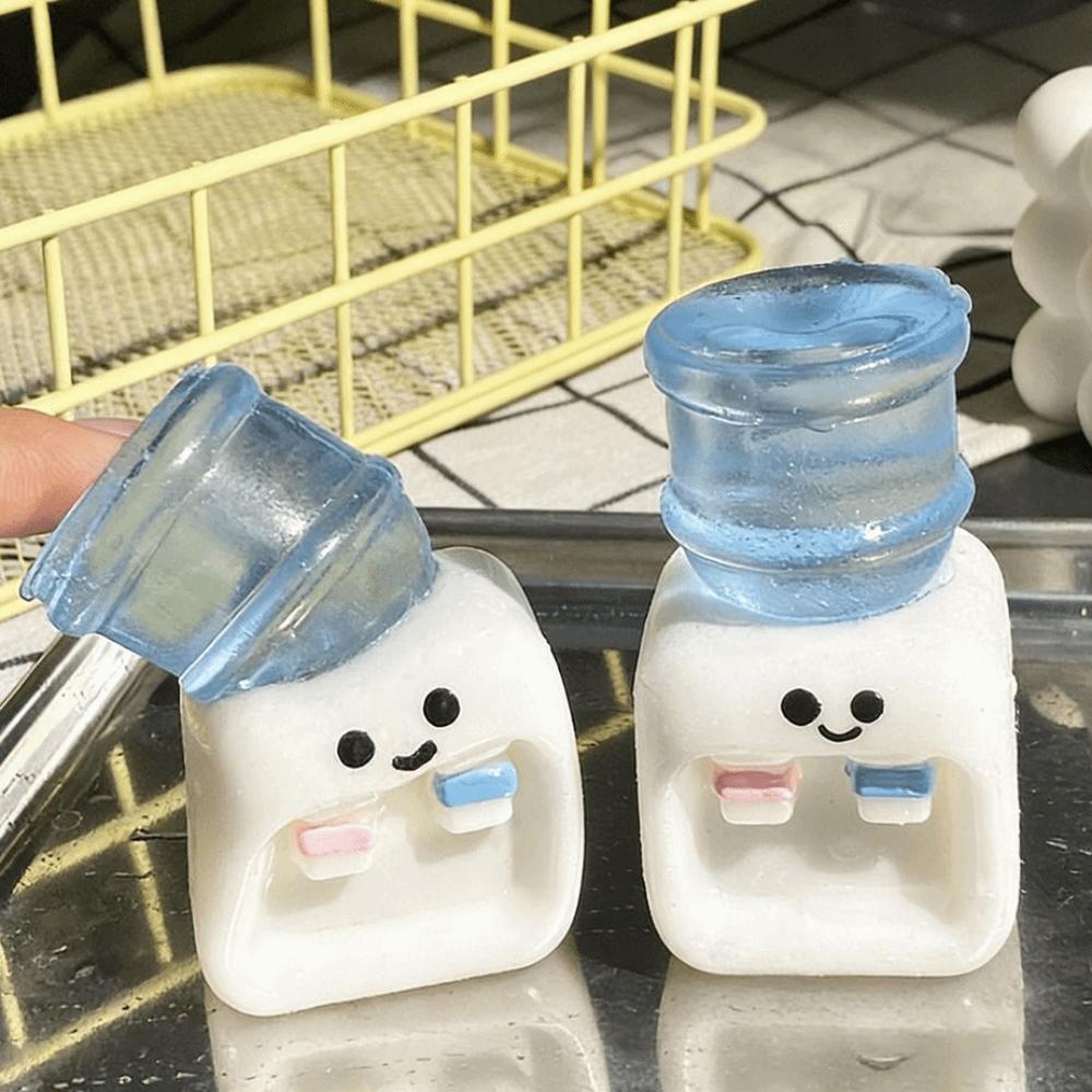 Bai Fen Bai Toys Squishy Material Water Dispenser Squeeze Toy Anti Stress Fun Play Squishy Water Dispenser Decompression Fidget Toy