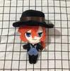 Scaramouche Wanderer 10cm Starfish Style Cotton Plush Doll Anime Keychain Pendant Gift