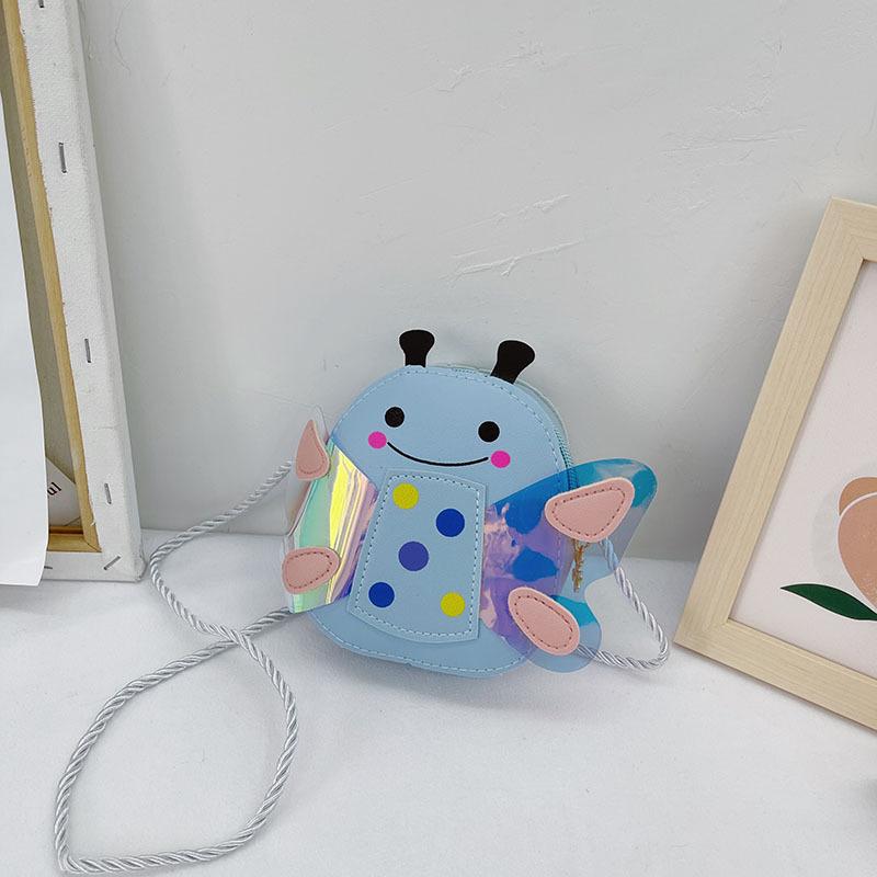 Trend children cute princess bee fashion girls shoulder messenger bag cartoon mini baby change bag