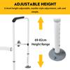 Toilet Safety Rail Anti-slip Bathroom Grab Bar Adjustable Toilet Frame Rack Safety Rails Shower Handrail Health Care Equipment for Elderly Disabled