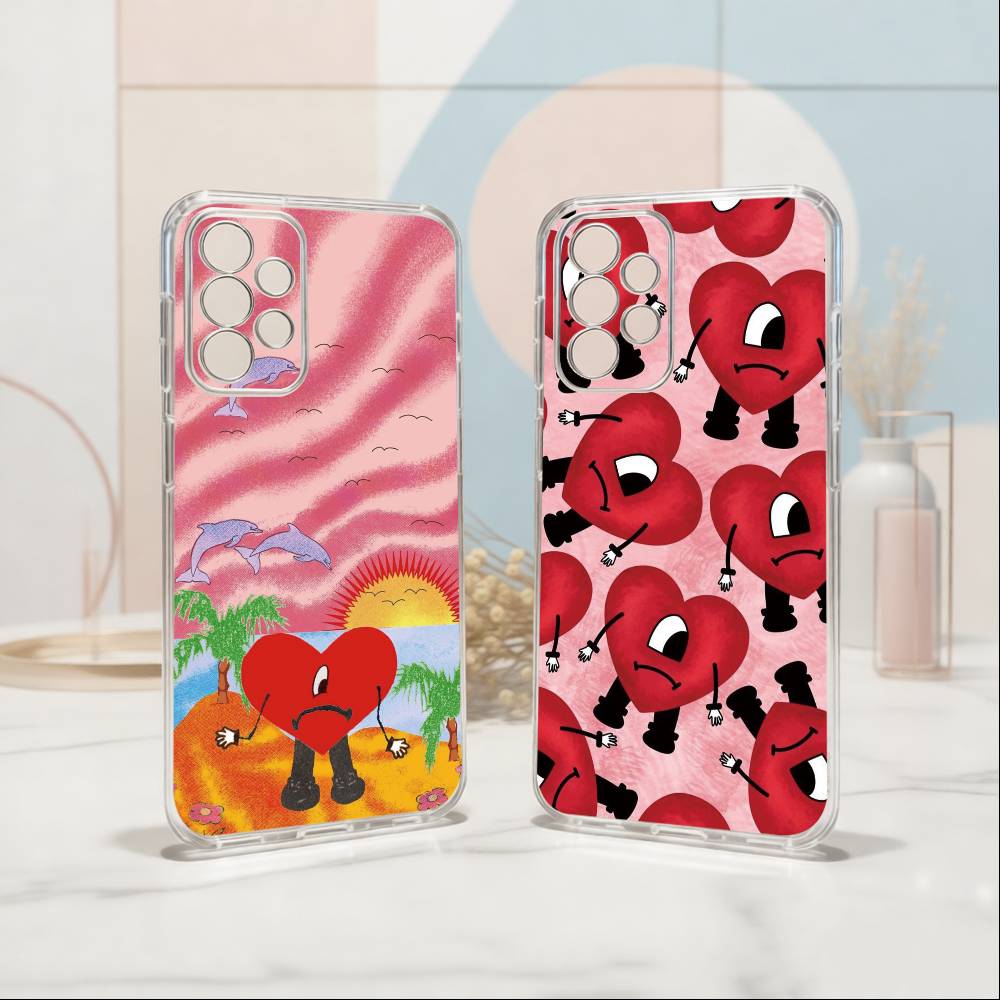 Bad B-bunny F-fondo Phone Case For Samsung S25,S24,S21,S22,S23,S30,Ultra,S20,Plus,Fe Transparent Cover