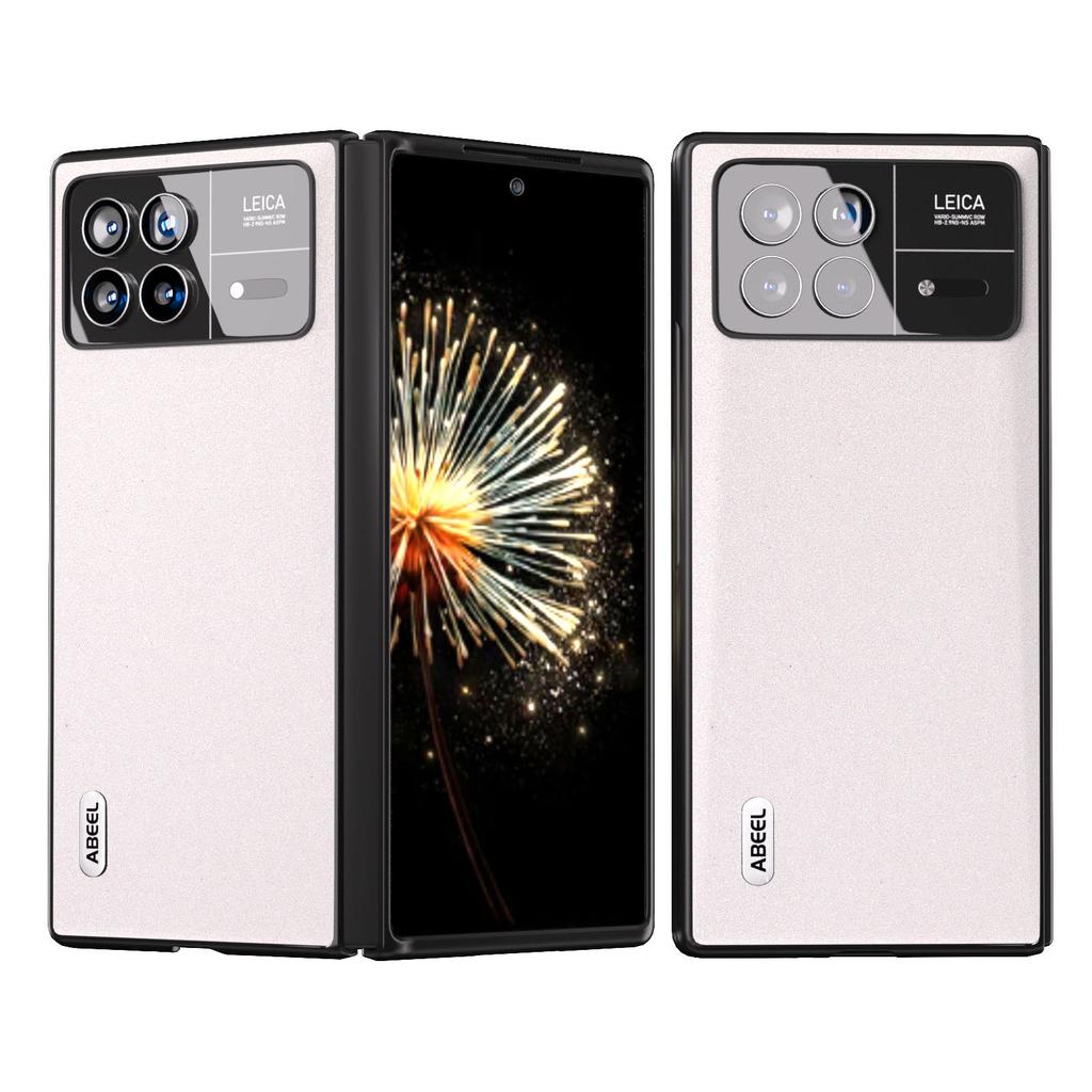 ABEEL For Xiaomi Mix Fold 3 5G Glitter Phone Case PU Leather+PC Shockproof Protective Cover