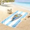 Málaga C.F Strandtuch, Großes Weiches Schnelltrocknendes Handtuch für Strand Camping Schwimmen