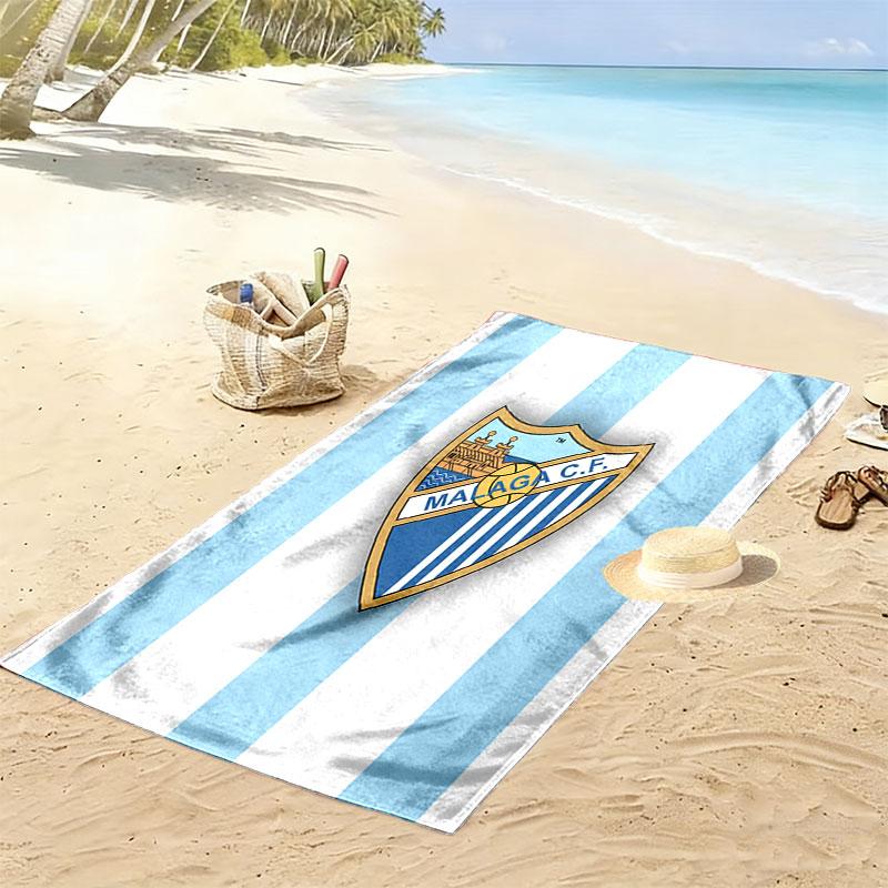 Málaga C.F Strandtuch, Großes Weiches Schnelltrocknendes Handtuch für Strand Camping Schwimmen