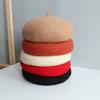 Korean Hat for Women Versatile Woolen Woolen Beret  Autumn and Winter Korean Style Fashionable Painter Hat Warm Style