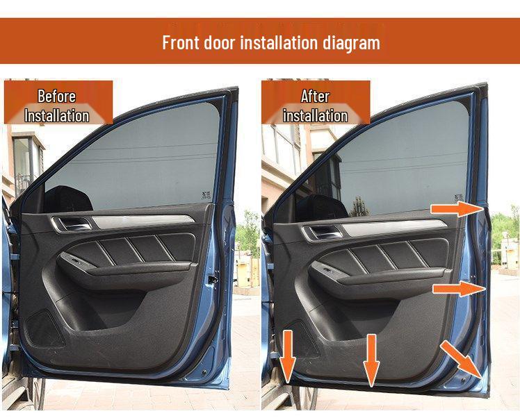 Car Door Seal Strip for Geely Binyue, Binrui COOL, Xingrui, Xingyue L – Soundproof & Dustproof