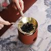 Copper Tea Roasting Spoon With Charcoal Or Alcohol Stove Set Gongfu Ceremony Aroma Enhancement