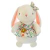 Cute Little White Rabbit Plush Toy Floral Skirt Rabbit Doll Grab Machine Rag Doll Girl Birthday Gift