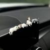 Whimsical Cat Resin Statue, Multi-Scene Adhesive Anime Party Decorations, No Power Required, Suitable for Car Dashboard and Aquarium Decoration