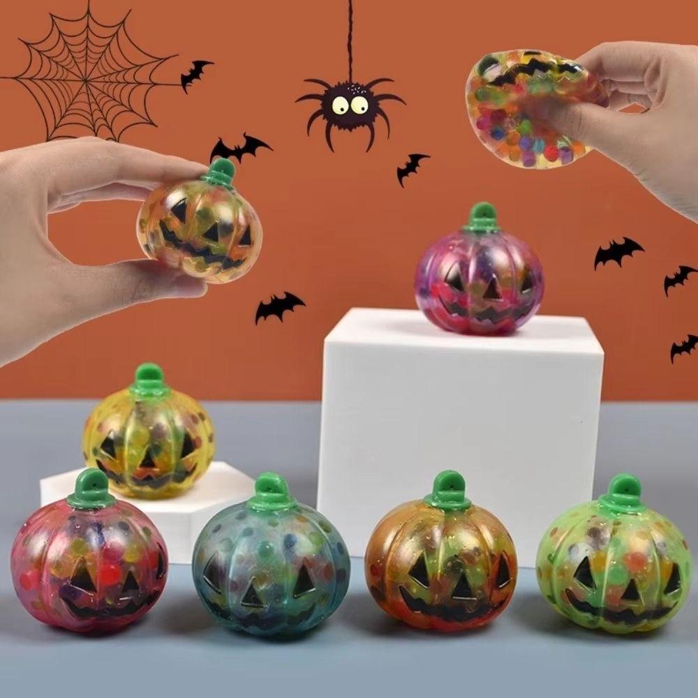Slow Rebound Pumpkin Shaped Stress Ball Soft Squishy Squeeze Ball Party Favors