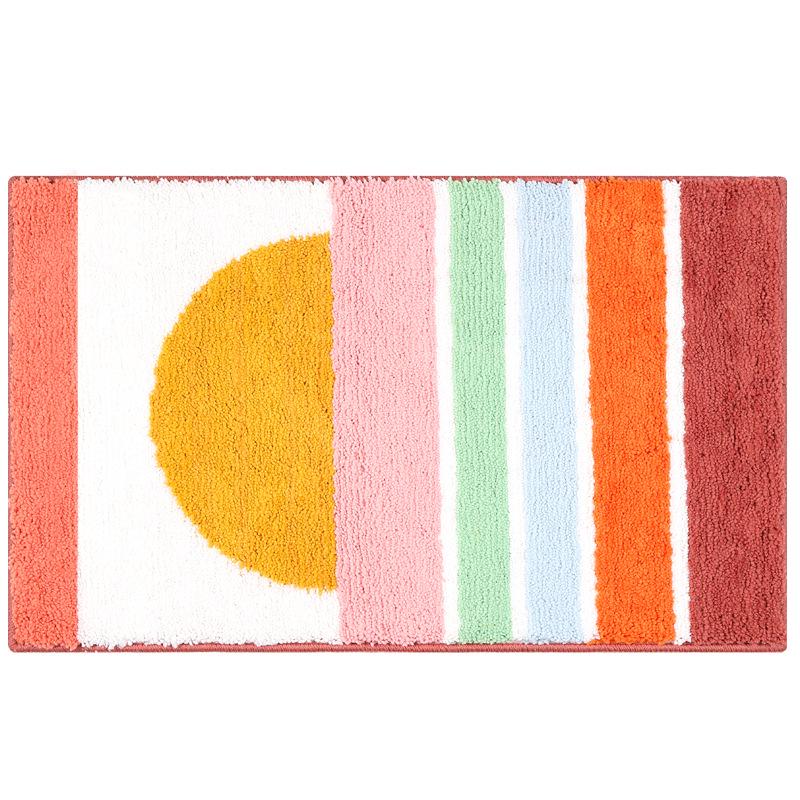 Quick-Drying Absorbent Bathroom Floor Mat - Anti-Slip Pad for Entryways, Bedrooms, and Toilets