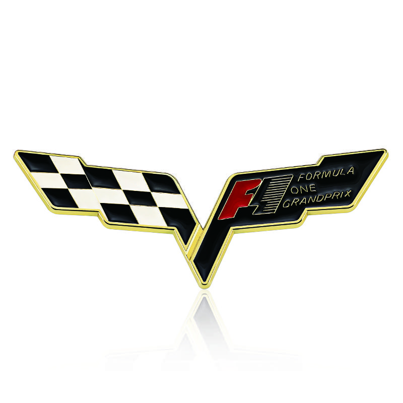 Car Emblem 3D Metal Sticker Body Decoration Badge For Chevrolet Cruze Sonic Silverado Corvette Camaro Captiva Suburban Equinox