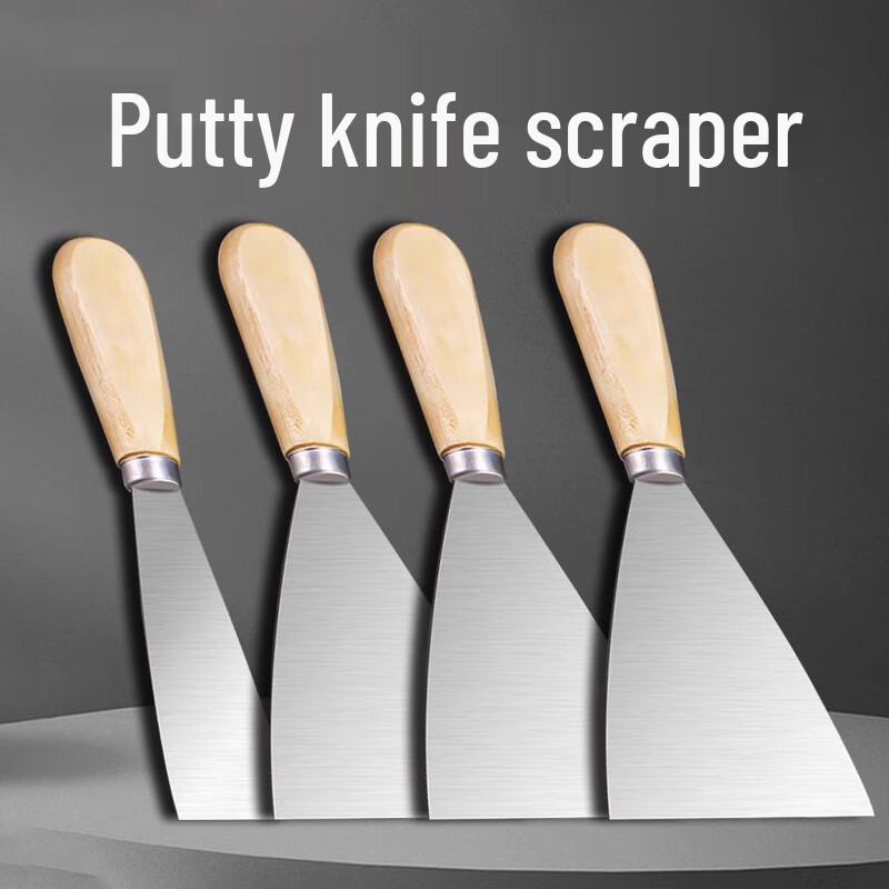 Wooden Handle Putty Knife
