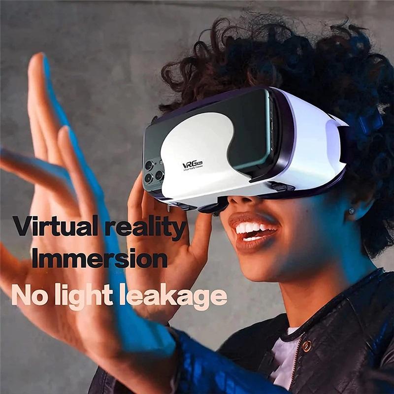 VR Shinecon Virtual Reality Glasses VR Glasses Stereo Helmet Headset With Remote Control 3D Virtual World For IOS Android New